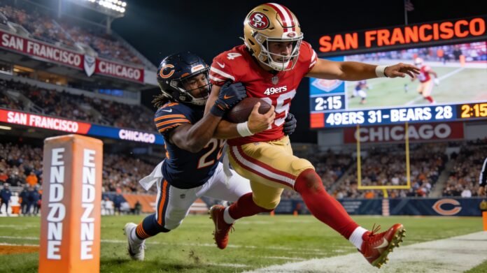 Winners and Losers as 49ers Outlast Bears 42-38 in NFC Thriller