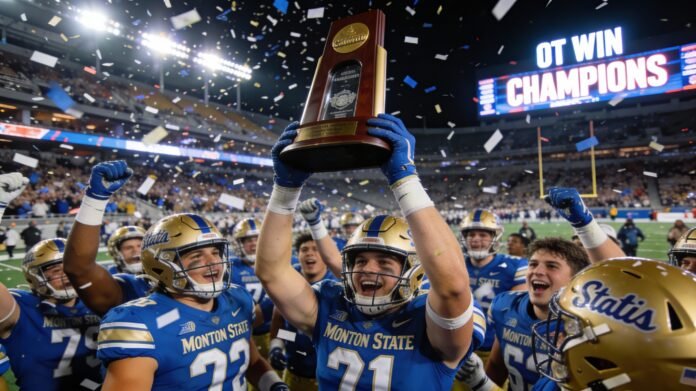Montana State Wins First FCS National Championship Since 1984 in Historic Overtime Thriller