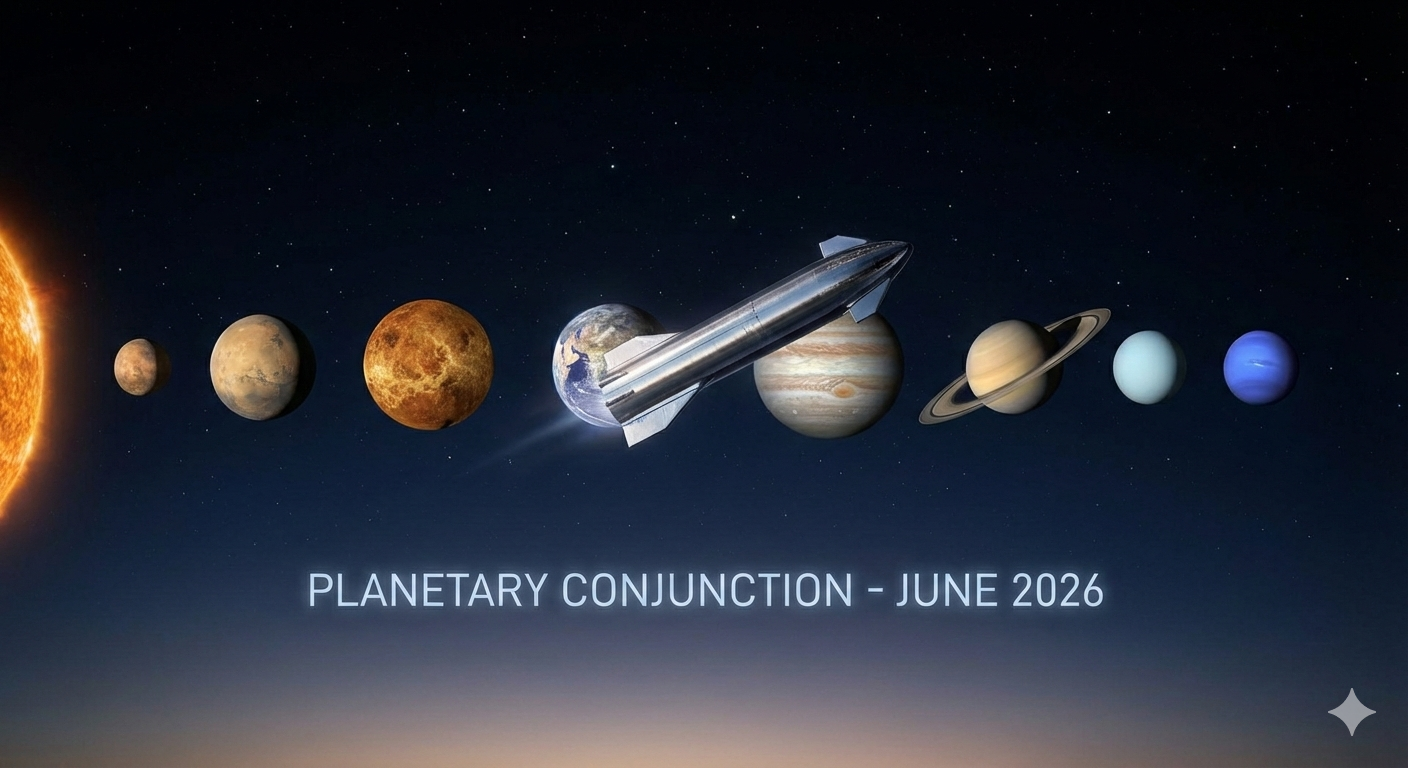 SpaceX IPO Could Launch in June 2026: Musk Eyes $1.5 Trillion Valuation Aligned with Planetary Conjunction