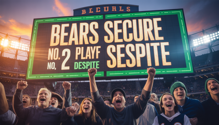 Bears Secure No. 2 Playoff Seed Despite Frustrating 19-16 Loss to Lions at Soldier Field