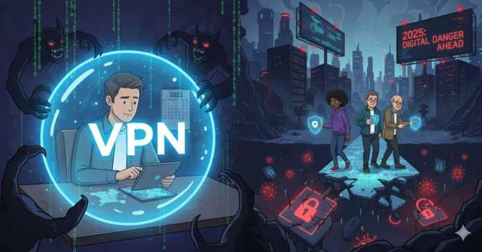 VPN Services and Cybersecurity in 2025: Essential Protection for Americans in an Increasingly Dangerous Digital Landscape.