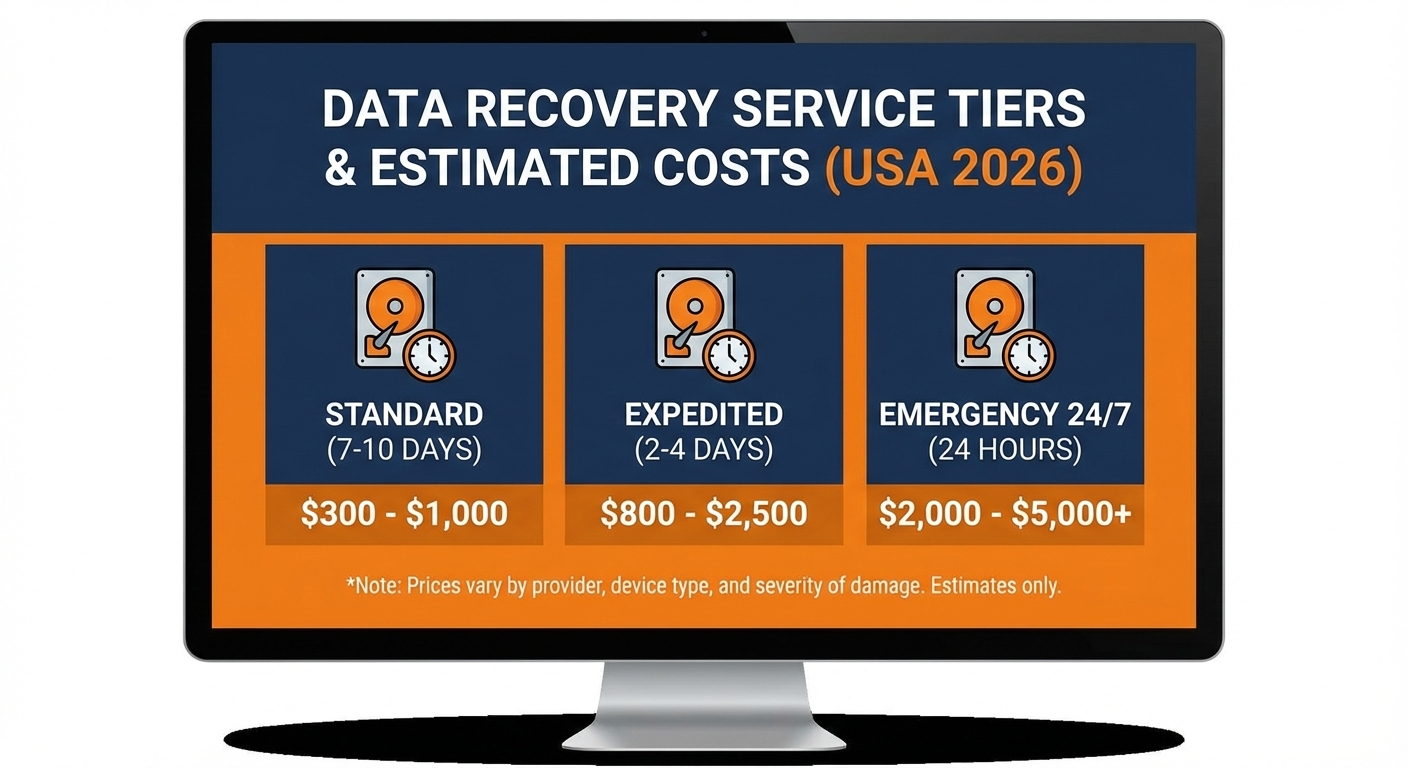 Data Recovery Services USA 2026: Complete Guide to Costs, Providers, and Emergency Recovery Solutions